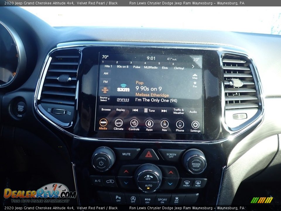 2020 Jeep Grand Cherokee Altitude 4x4 Velvet Red Pearl / Black Photo #17