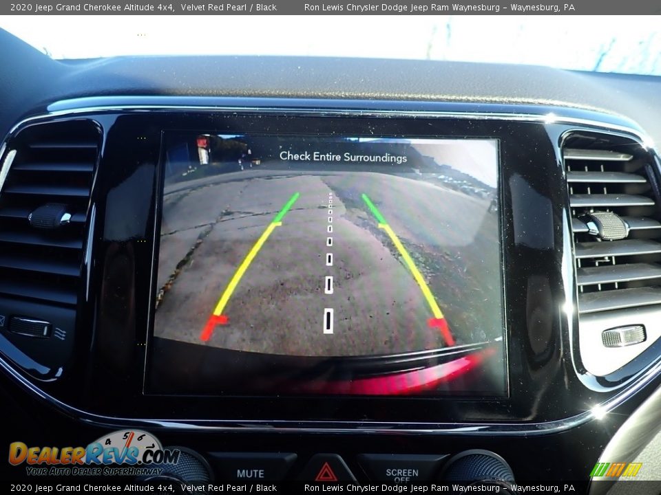 2020 Jeep Grand Cherokee Altitude 4x4 Velvet Red Pearl / Black Photo #19