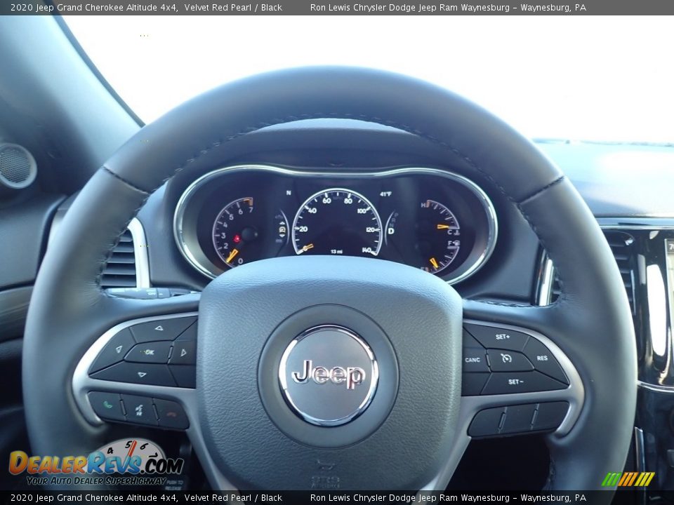 2020 Jeep Grand Cherokee Altitude 4x4 Velvet Red Pearl / Black Photo #20