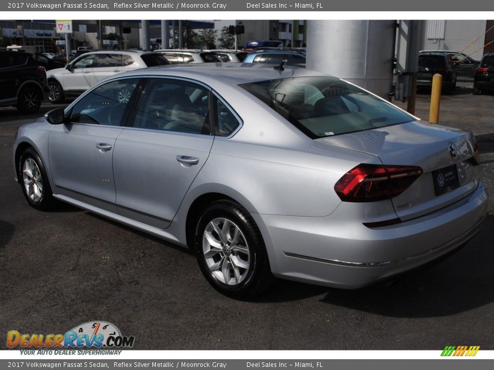 2017 Volkswagen Passat S Sedan Reflex Silver Metallic / Moonrock Gray Photo #6