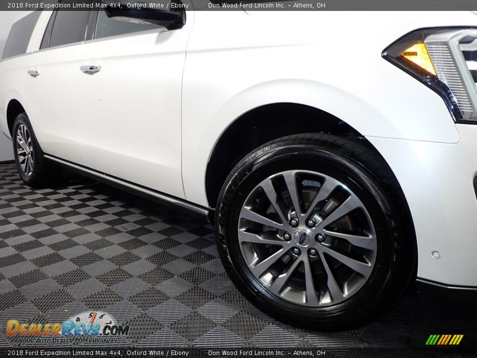 2018 Ford Expedition Limited Max 4x4 Oxford White / Ebony Photo #3