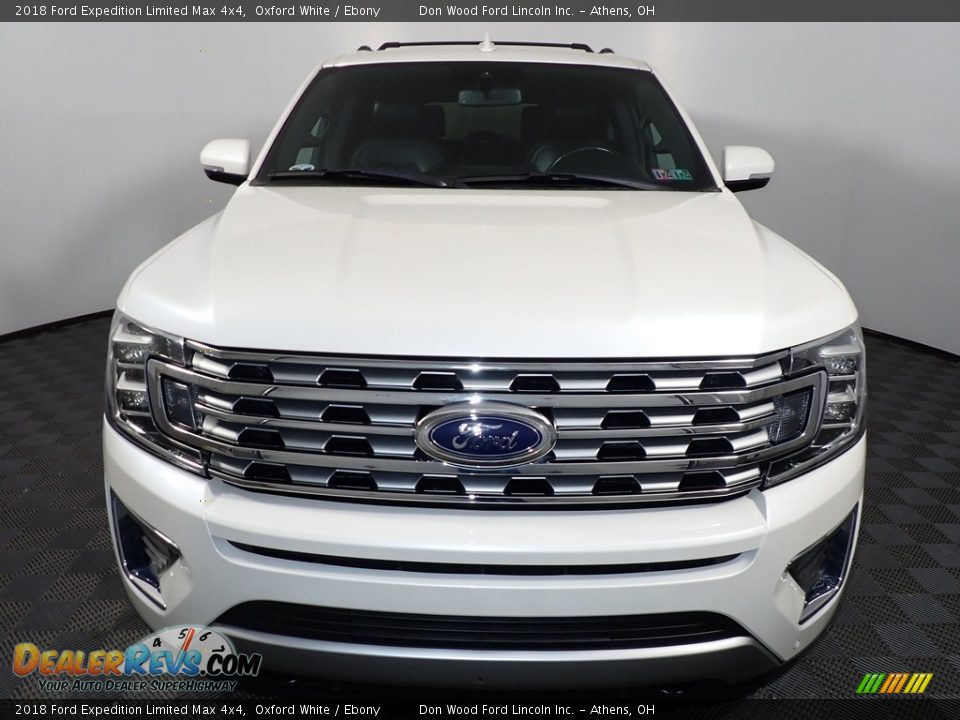 2018 Ford Expedition Limited Max 4x4 Oxford White / Ebony Photo #4