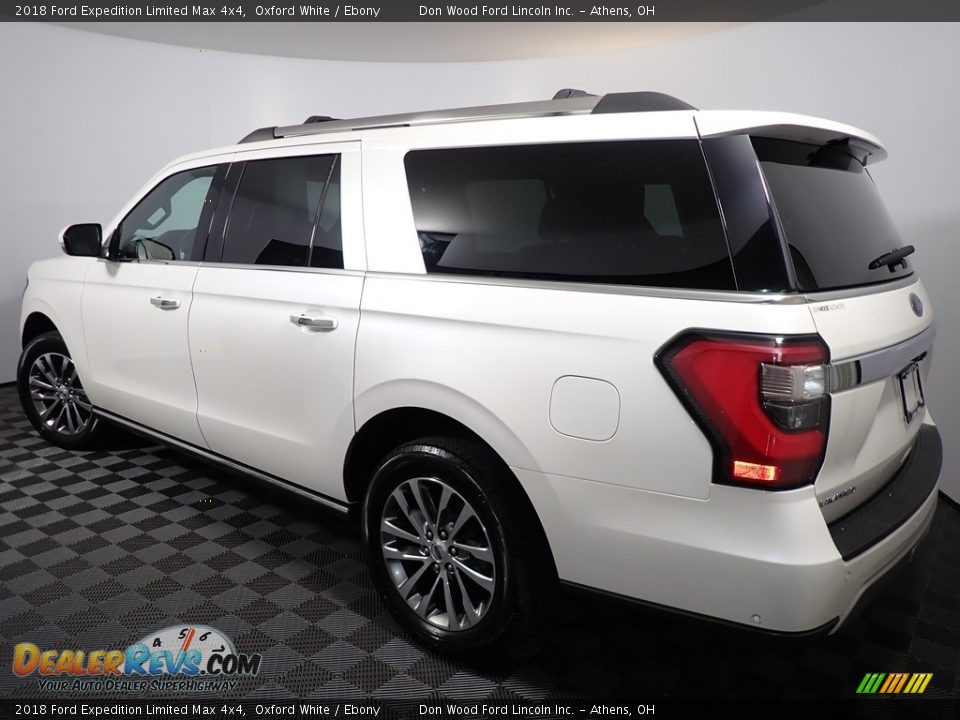 2018 Ford Expedition Limited Max 4x4 Oxford White / Ebony Photo #9
