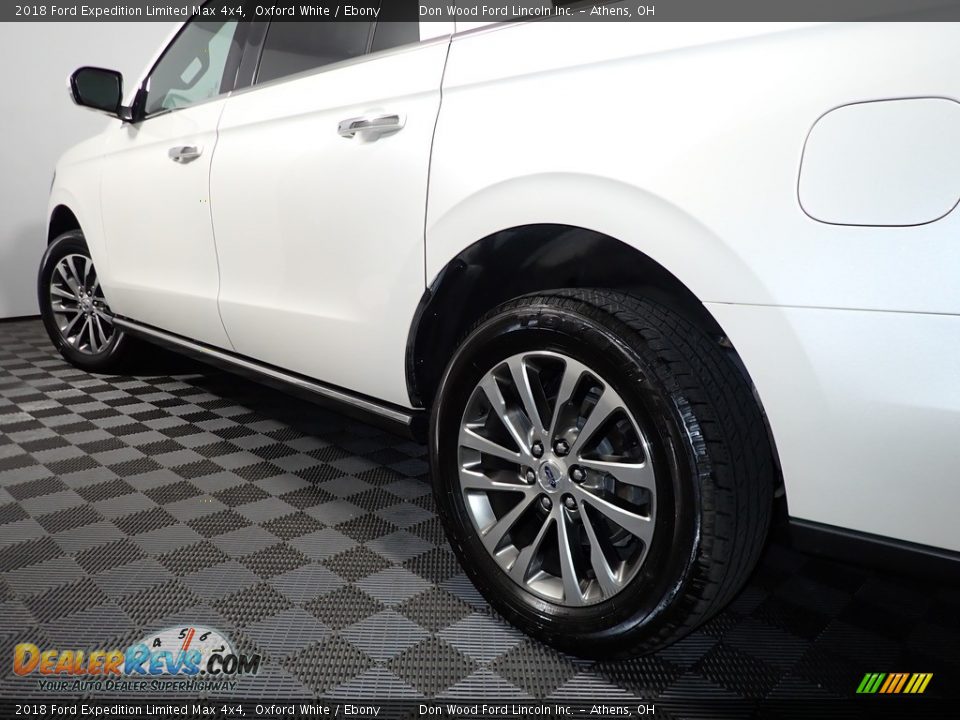 2018 Ford Expedition Limited Max 4x4 Oxford White / Ebony Photo #10