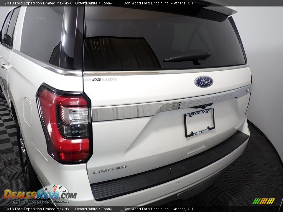 2018 Ford Expedition Limited Max 4x4 Oxford White / Ebony Photo #11