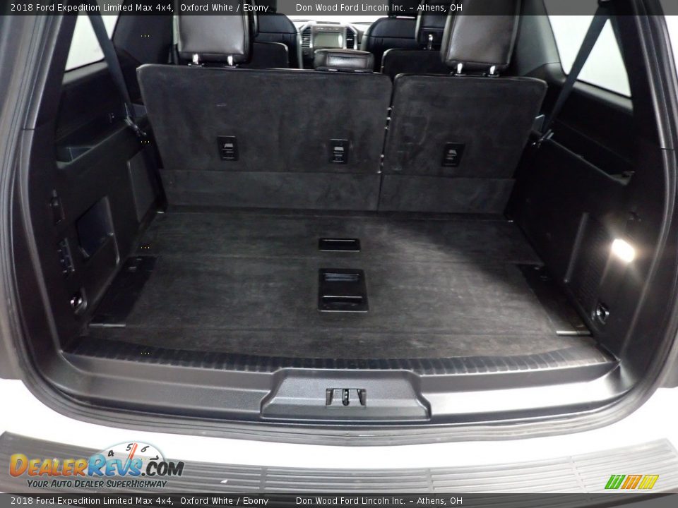 2018 Ford Expedition Limited Max 4x4 Oxford White / Ebony Photo #12