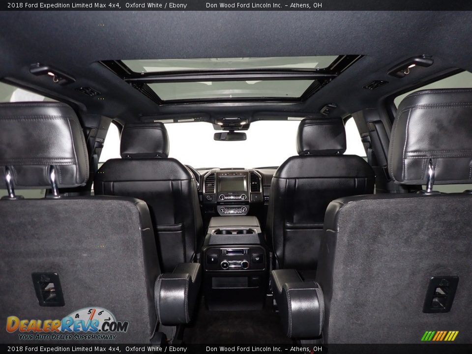 2018 Ford Expedition Limited Max 4x4 Oxford White / Ebony Photo #14