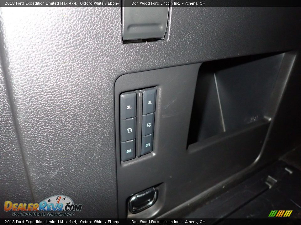 2018 Ford Expedition Limited Max 4x4 Oxford White / Ebony Photo #15