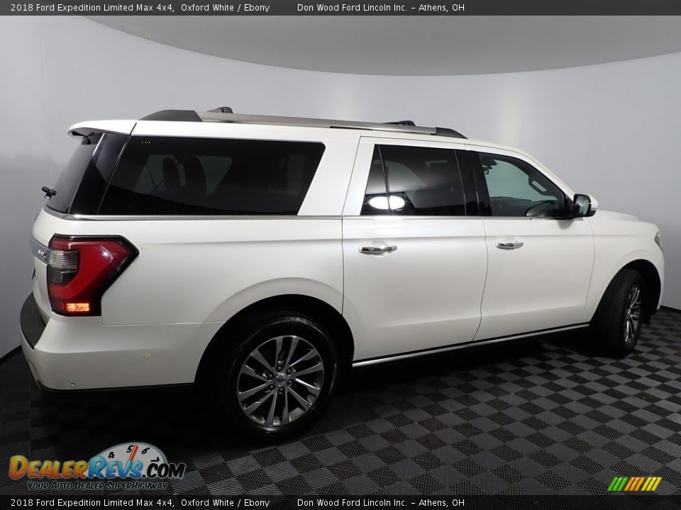 2018 Ford Expedition Limited Max 4x4 Oxford White / Ebony Photo #17