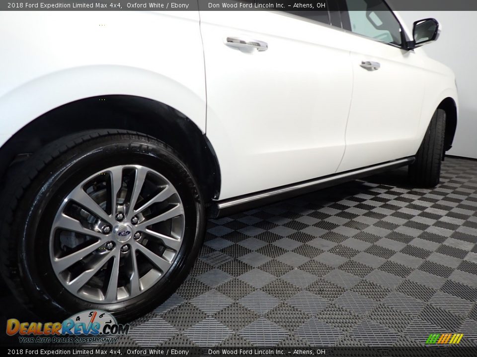 2018 Ford Expedition Limited Max 4x4 Oxford White / Ebony Photo #18