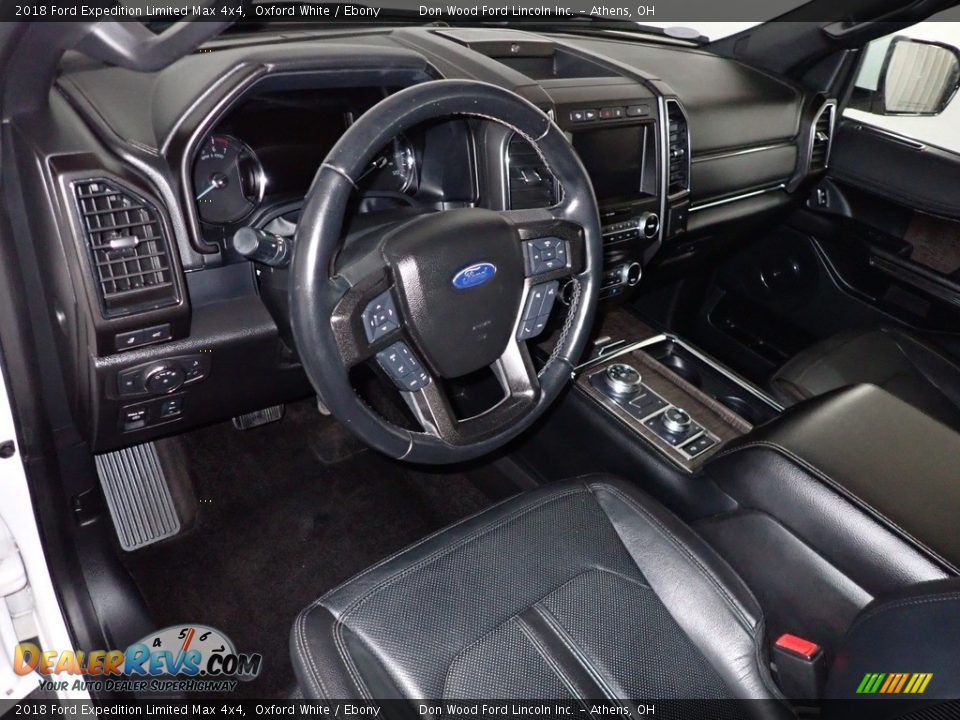 2018 Ford Expedition Limited Max 4x4 Oxford White / Ebony Photo #21