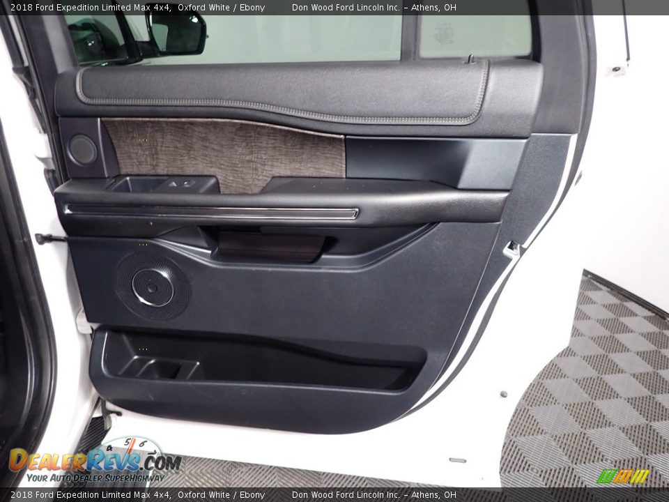 2018 Ford Expedition Limited Max 4x4 Oxford White / Ebony Photo #25