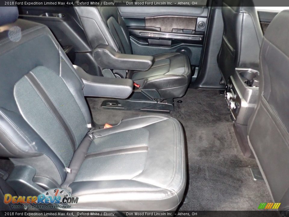 2018 Ford Expedition Limited Max 4x4 Oxford White / Ebony Photo #26