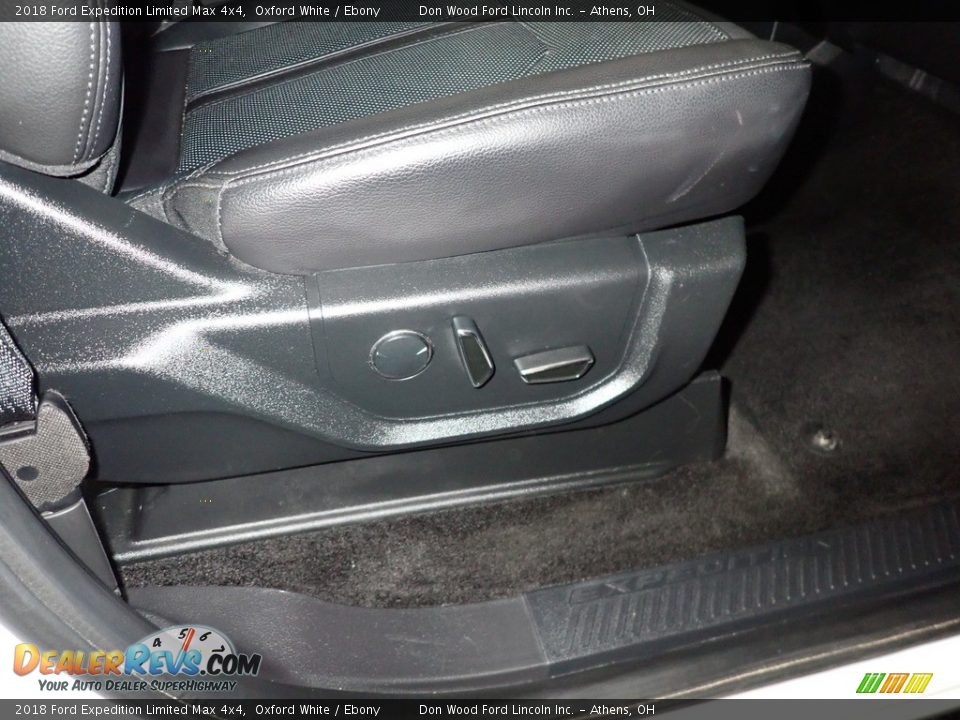 2018 Ford Expedition Limited Max 4x4 Oxford White / Ebony Photo #29