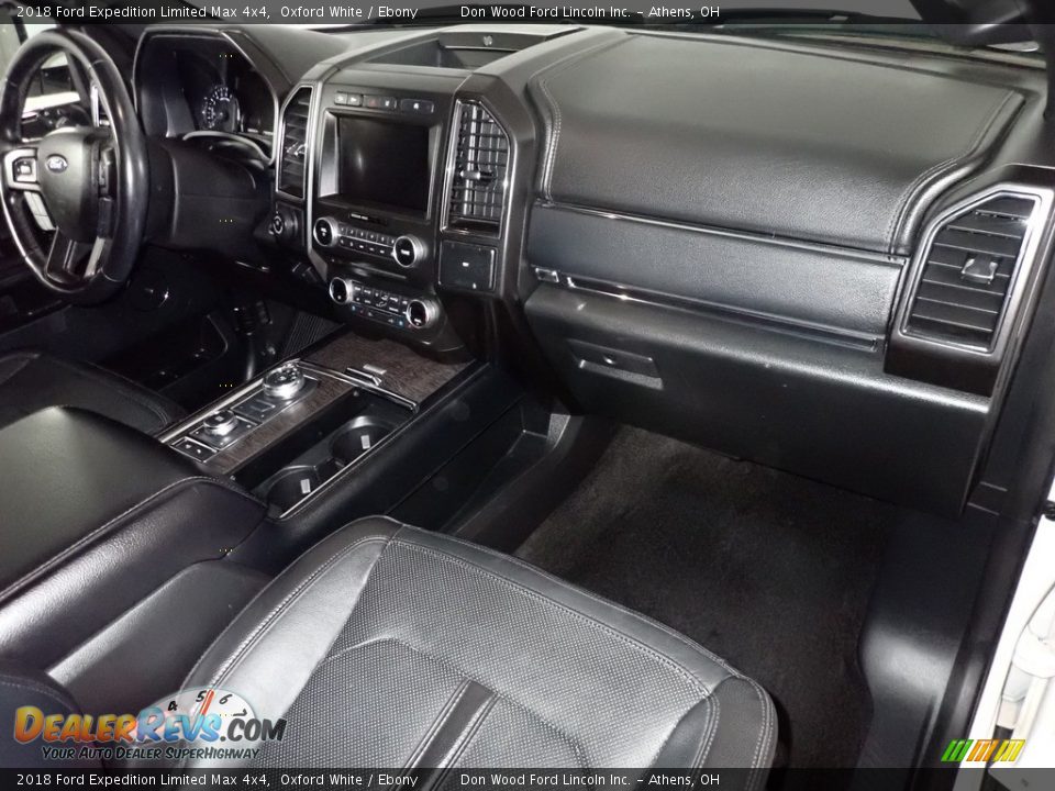 2018 Ford Expedition Limited Max 4x4 Oxford White / Ebony Photo #30