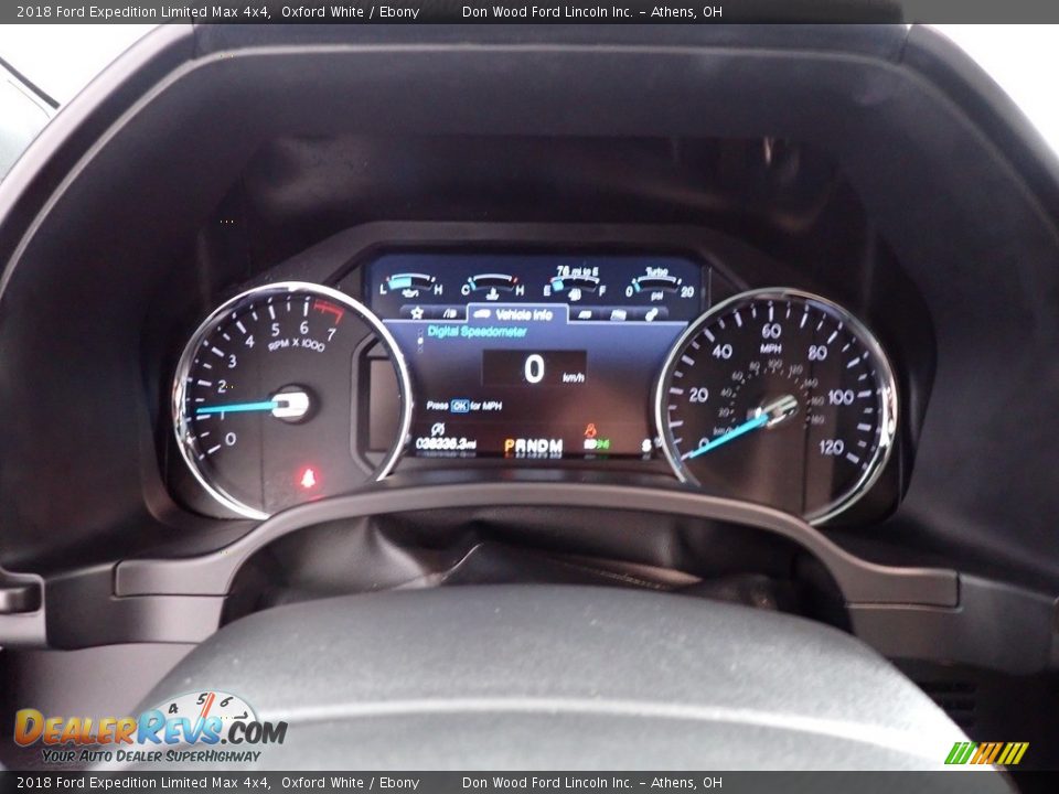 2018 Ford Expedition Limited Max 4x4 Oxford White / Ebony Photo #31