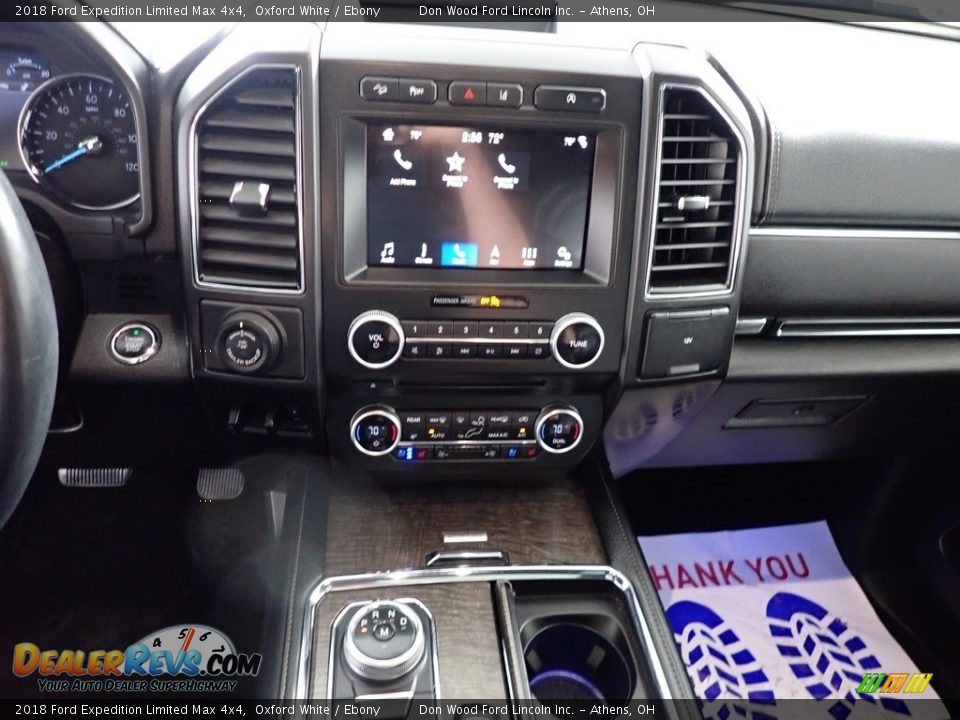 2018 Ford Expedition Limited Max 4x4 Oxford White / Ebony Photo #34