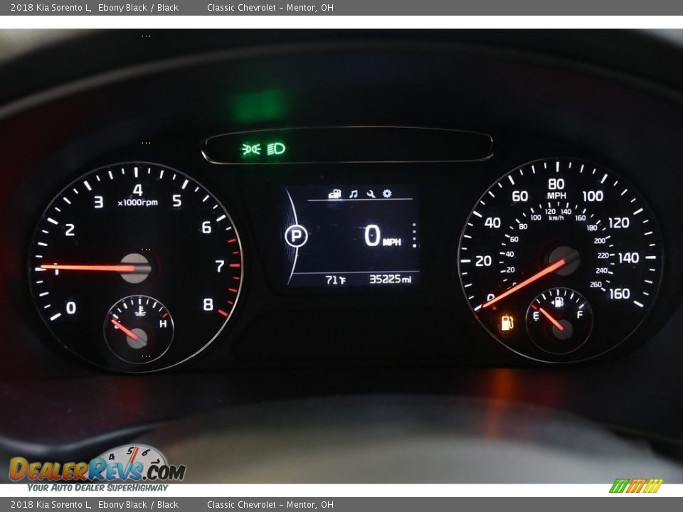 2018 Kia Sorento L Gauges Photo #7