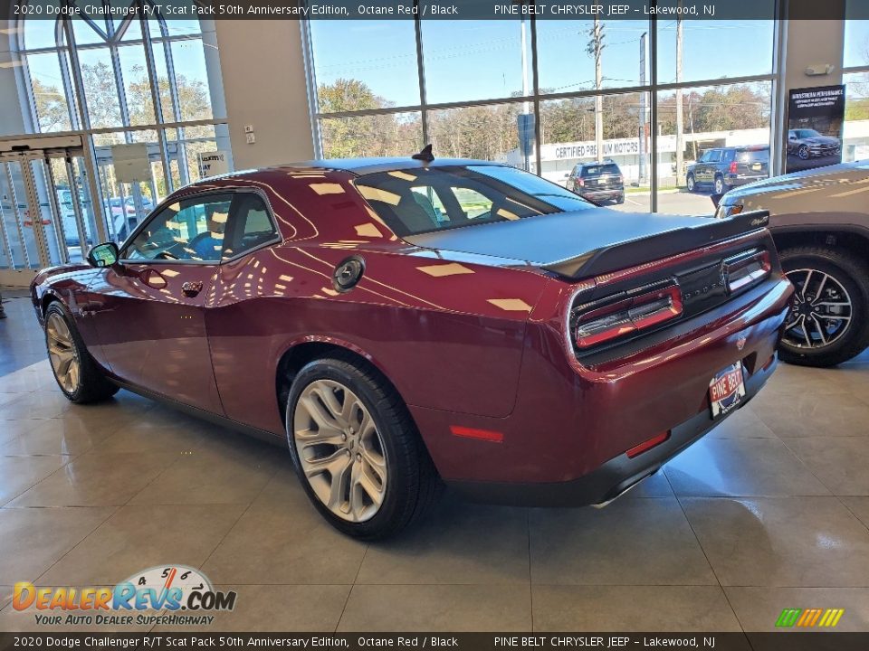 2020 Dodge Challenger R/T Scat Pack 50th Anniversary Edition Octane Red / Black Photo #7