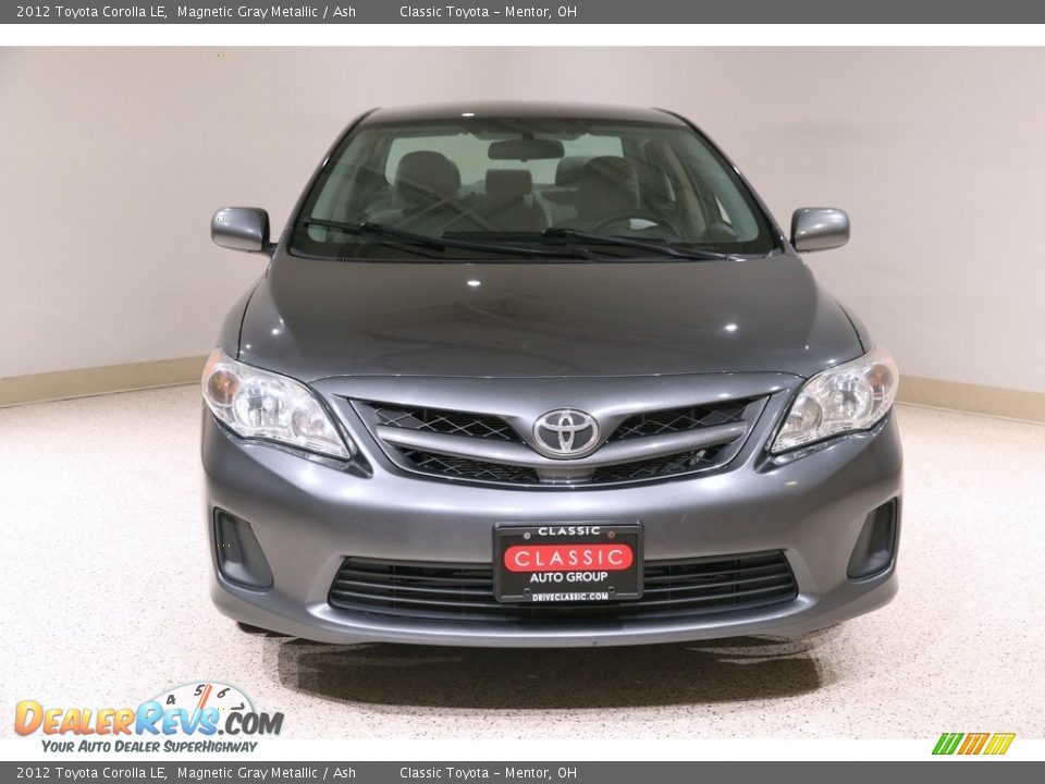 2012 Toyota Corolla LE Magnetic Gray Metallic / Ash Photo #2