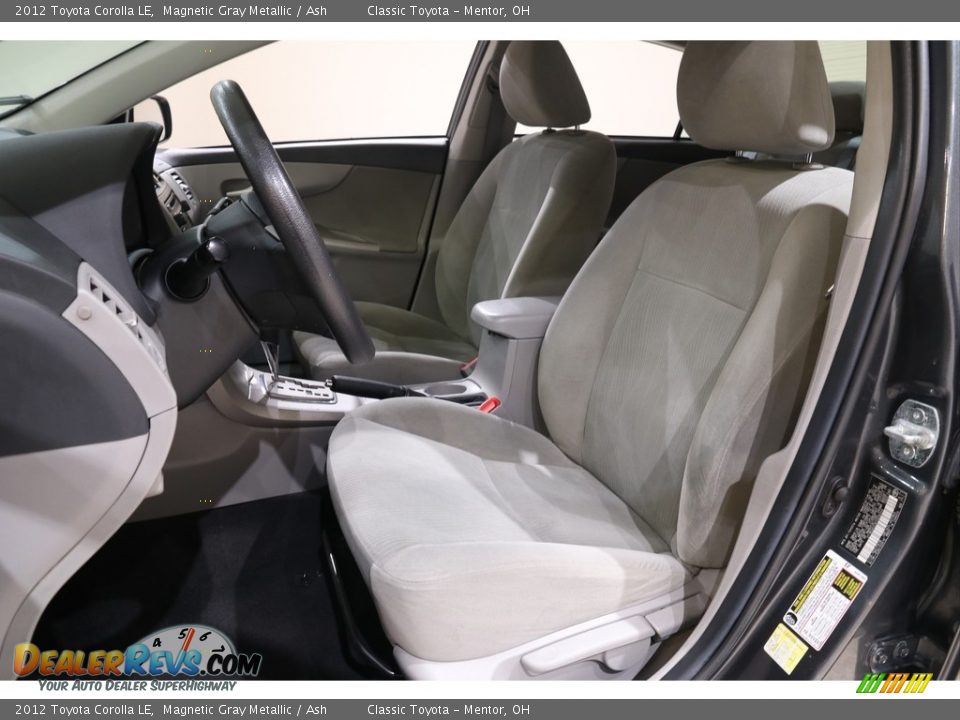 2012 Toyota Corolla LE Magnetic Gray Metallic / Ash Photo #5