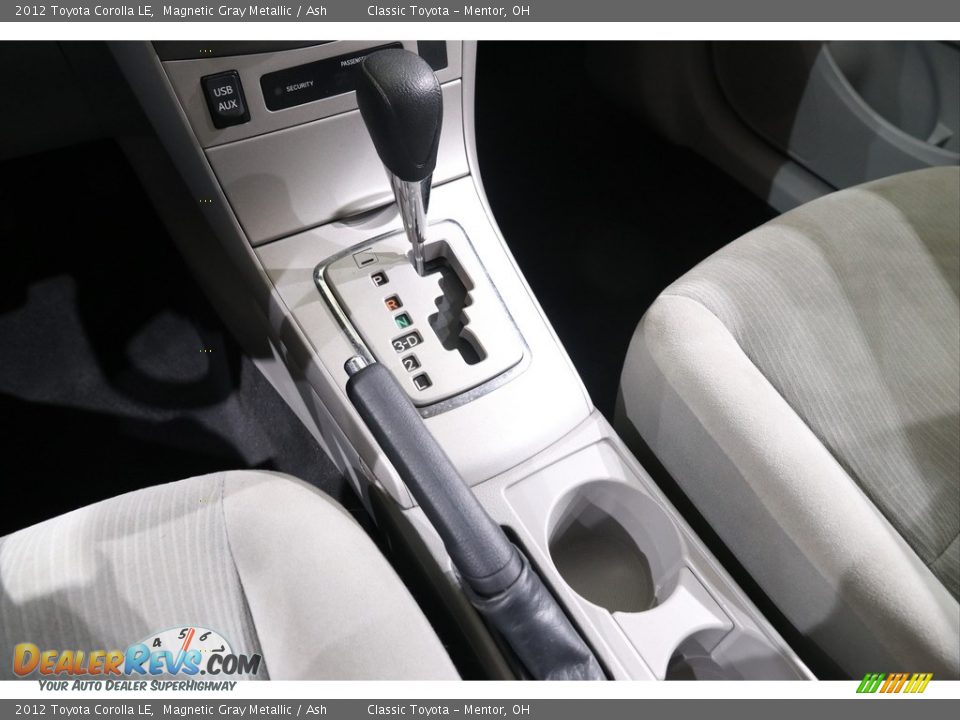 2012 Toyota Corolla LE Magnetic Gray Metallic / Ash Photo #9