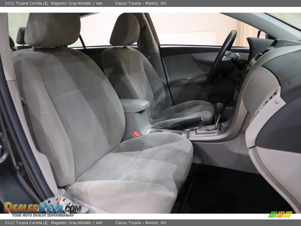 2012 Toyota Corolla LE Magnetic Gray Metallic / Ash Photo #11
