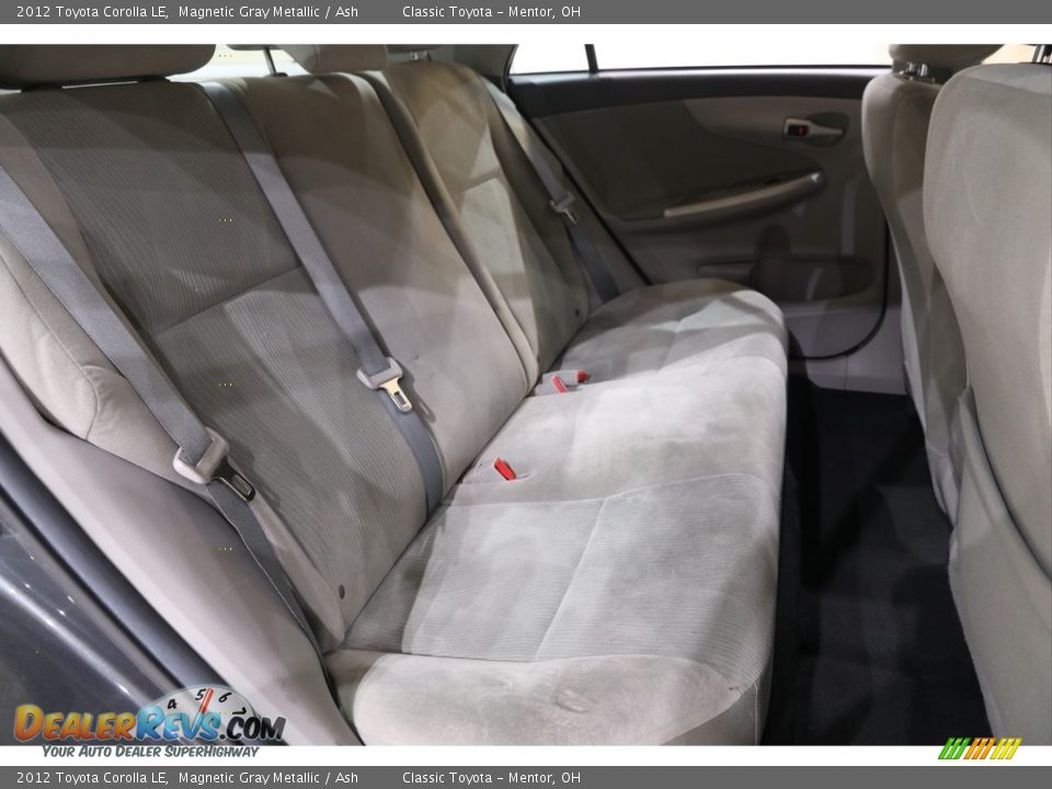 2012 Toyota Corolla LE Magnetic Gray Metallic / Ash Photo #12