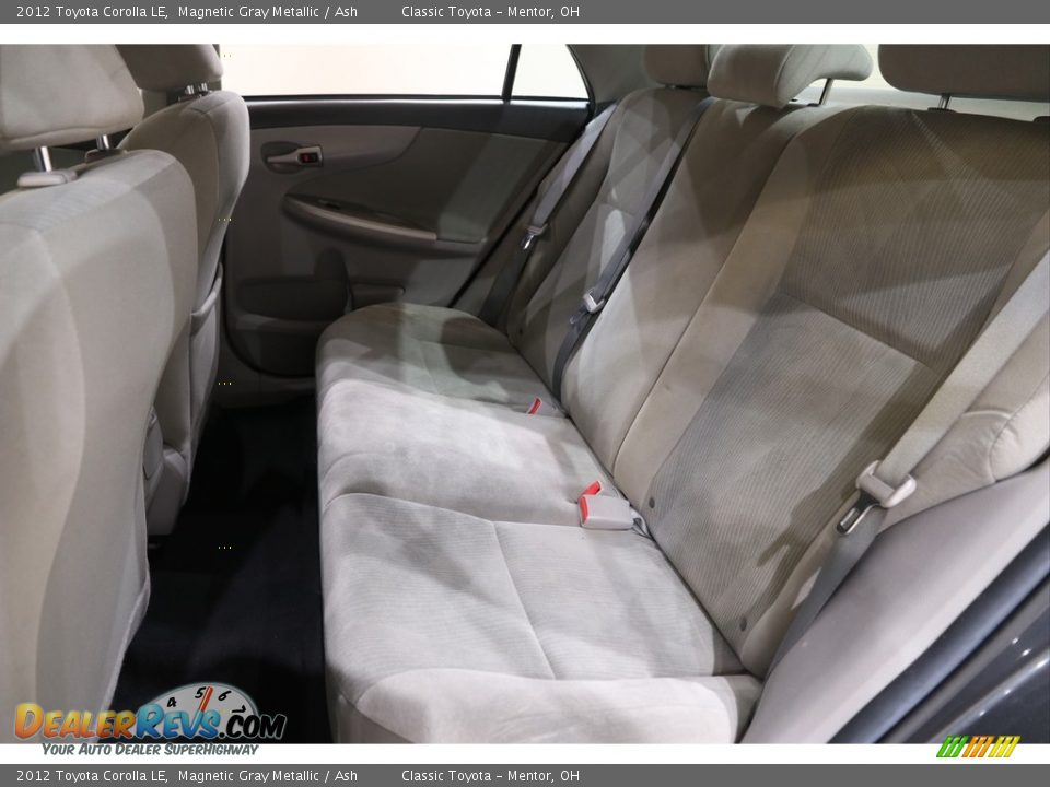 2012 Toyota Corolla LE Magnetic Gray Metallic / Ash Photo #13