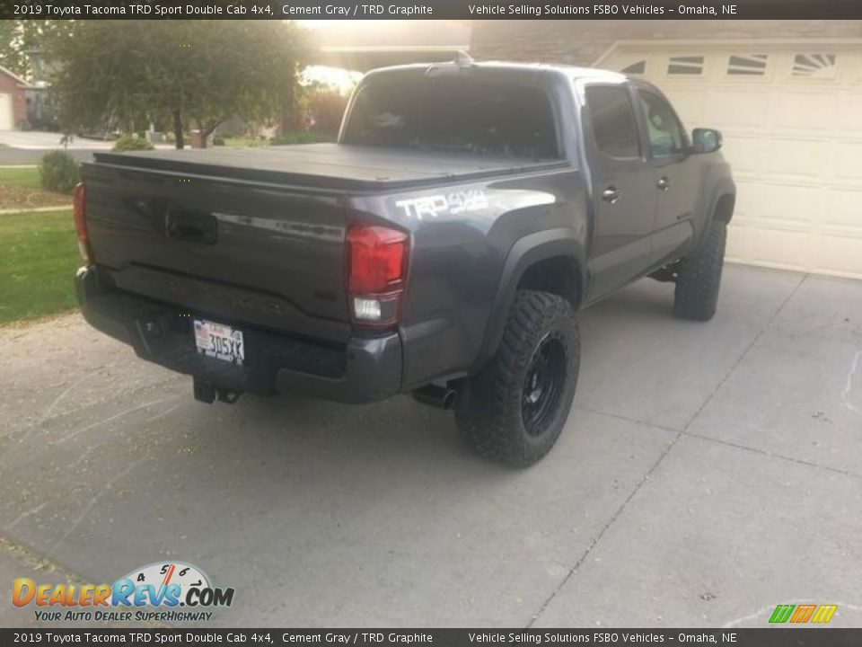 2019 Toyota Tacoma TRD Sport Double Cab 4x4 Cement Gray / TRD Graphite Photo #5