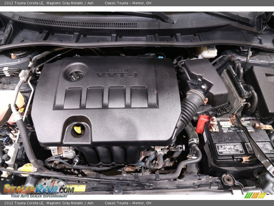 2012 Toyota Corolla LE Magnetic Gray Metallic / Ash Photo #15