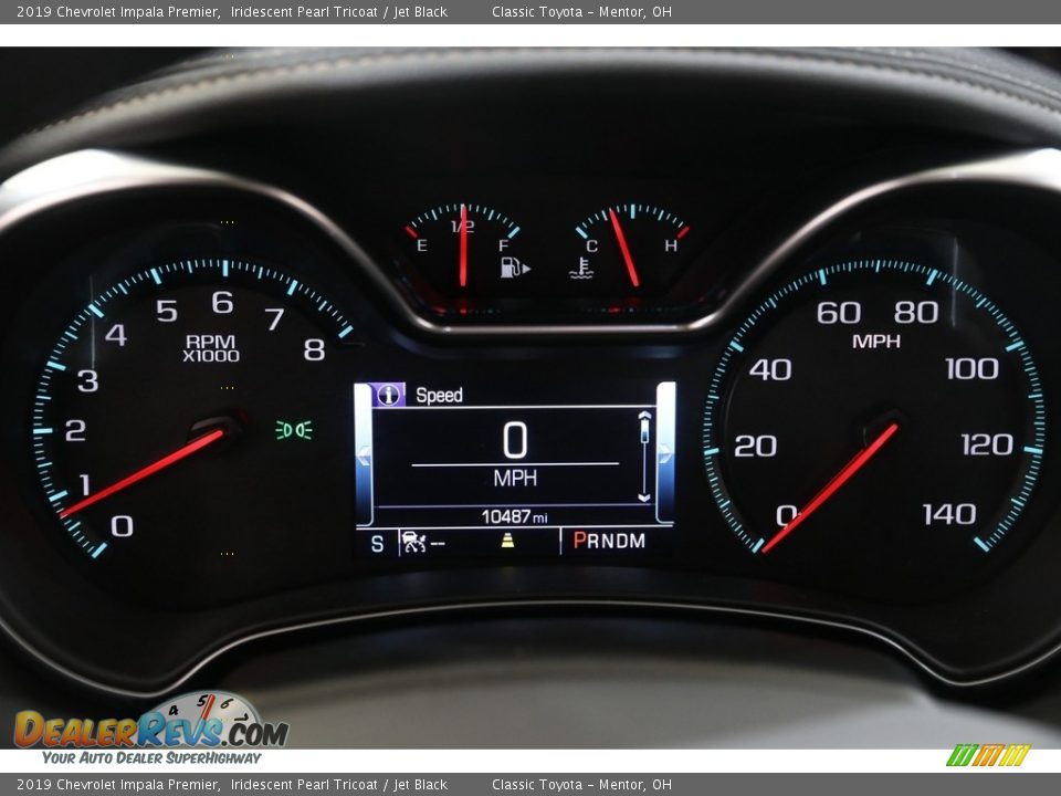 2019 Chevrolet Impala Premier Iridescent Pearl Tricoat / Jet Black Photo #8