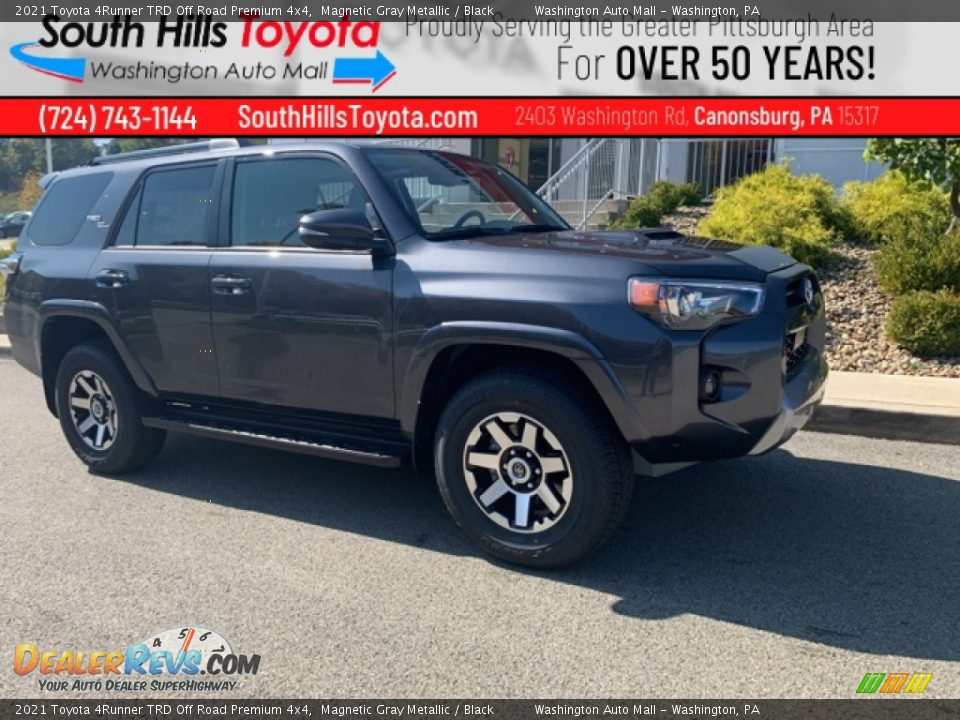 2021 Toyota 4Runner TRD Off Road Premium 4x4 Magnetic Gray Metallic / Black Photo #1