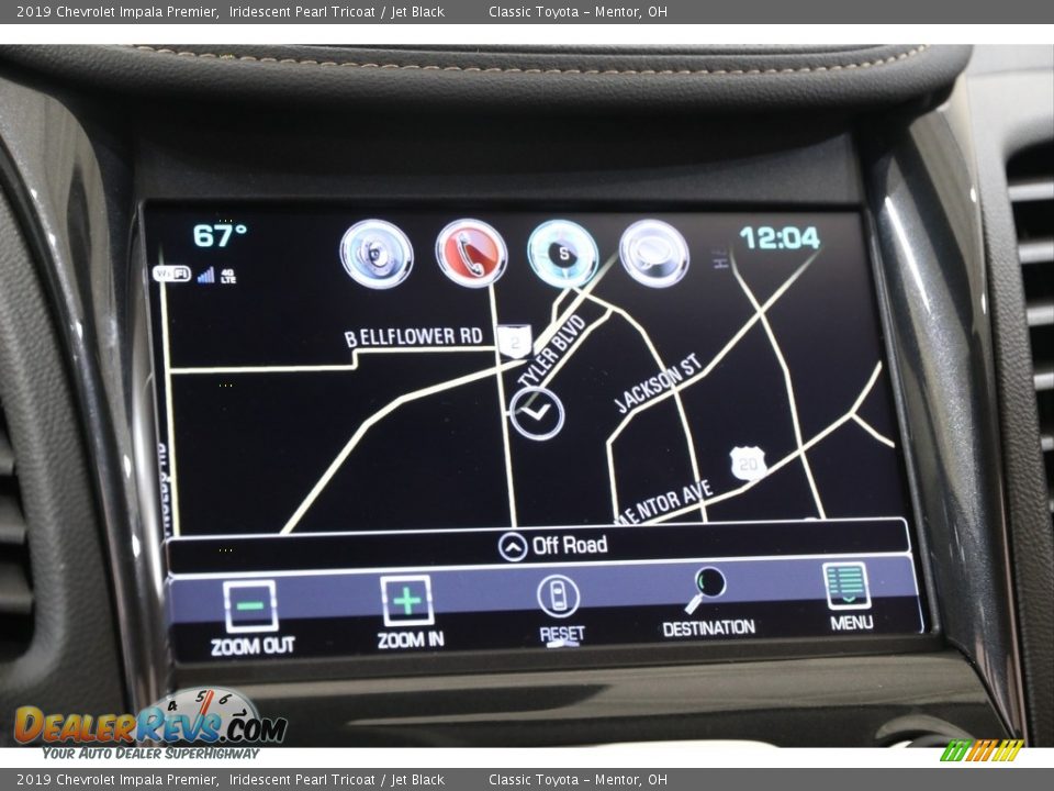 2019 Chevrolet Impala Premier Iridescent Pearl Tricoat / Jet Black Photo #12