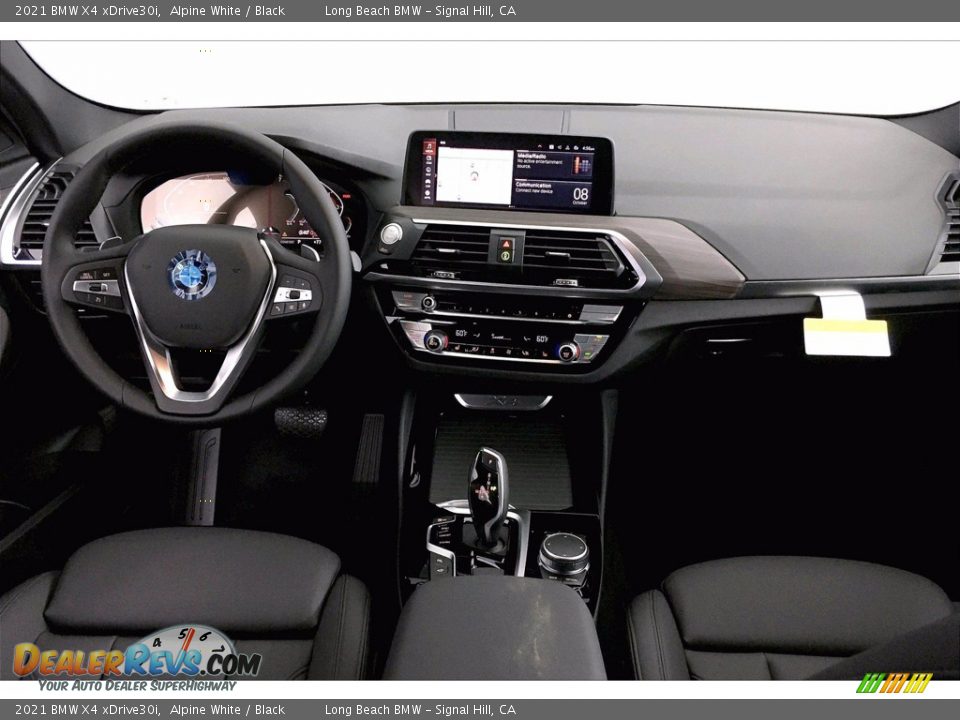 2021 BMW X4 xDrive30i Alpine White / Black Photo #5