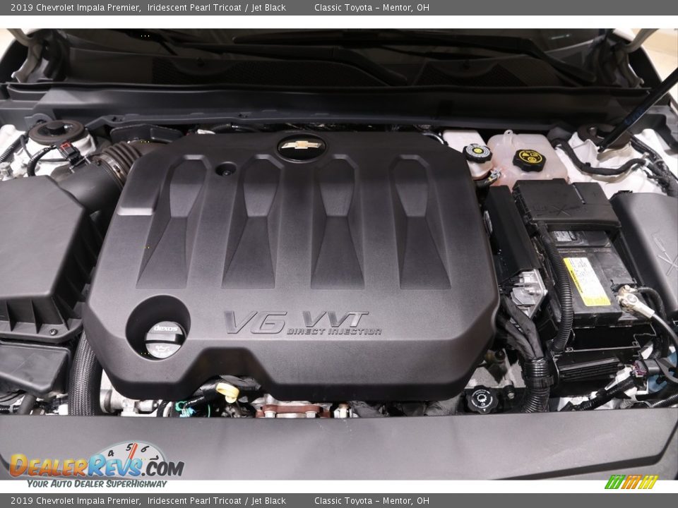 2019 Chevrolet Impala Premier Iridescent Pearl Tricoat / Jet Black Photo #19