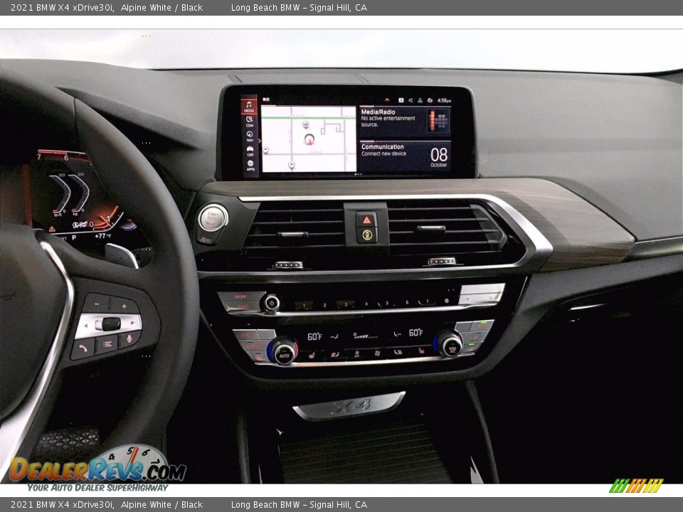 2021 BMW X4 xDrive30i Alpine White / Black Photo #6