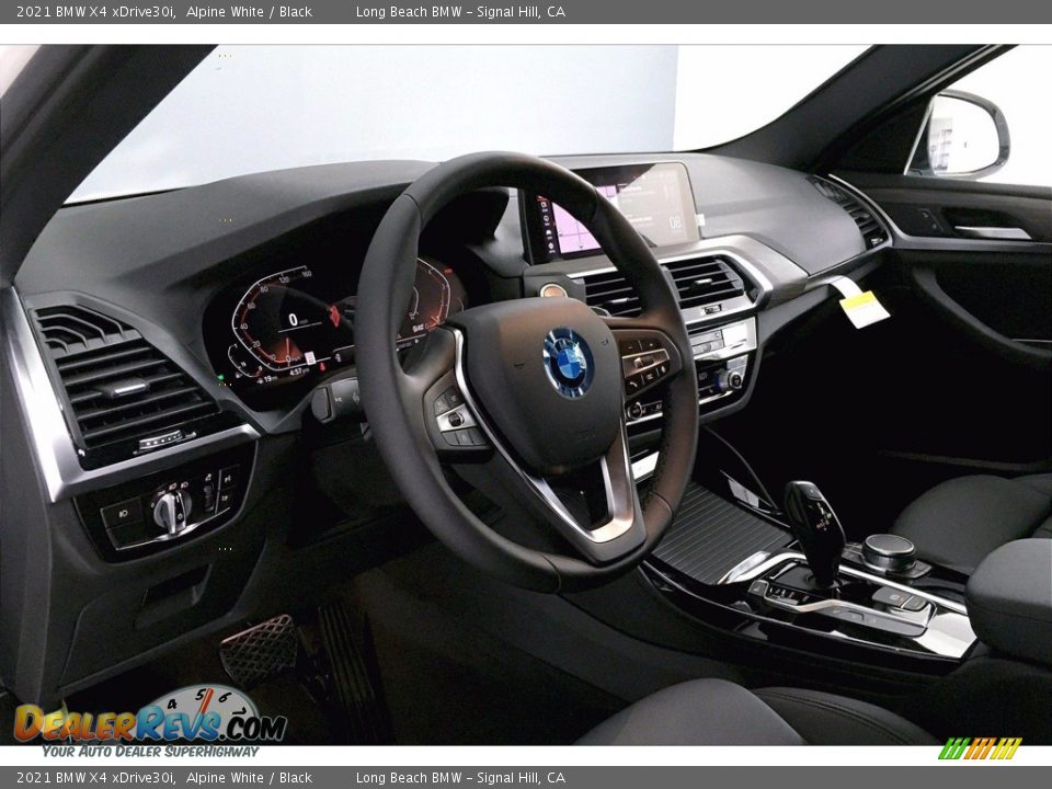 2021 BMW X4 xDrive30i Alpine White / Black Photo #7