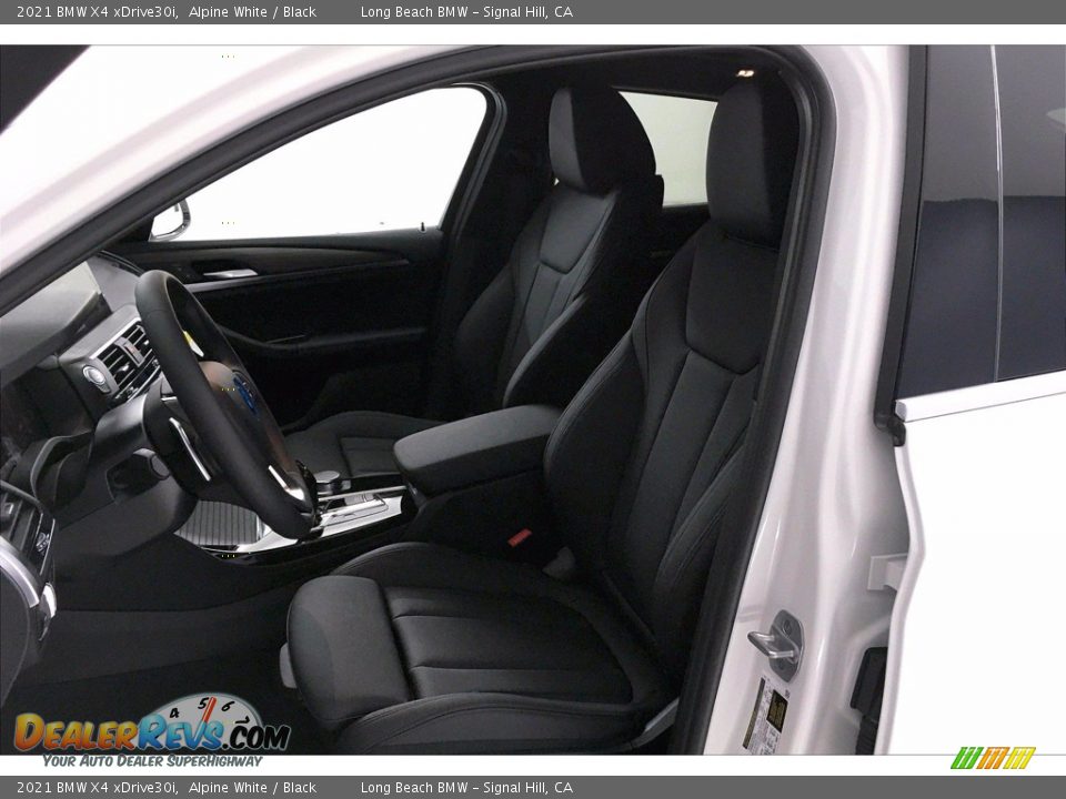 2021 BMW X4 xDrive30i Alpine White / Black Photo #9