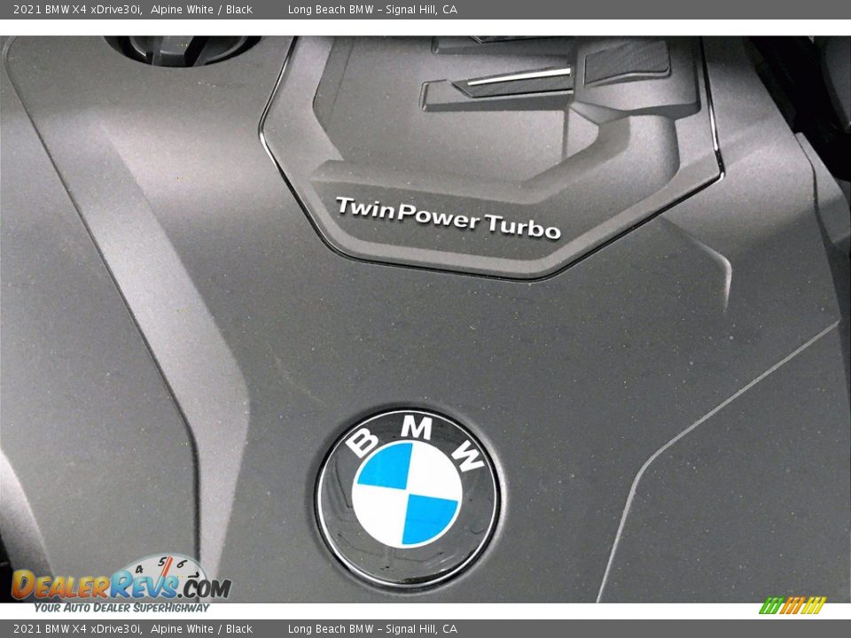 2021 BMW X4 xDrive30i Alpine White / Black Photo #11