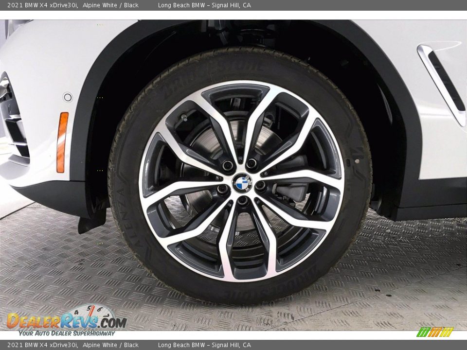 2021 BMW X4 xDrive30i Alpine White / Black Photo #12