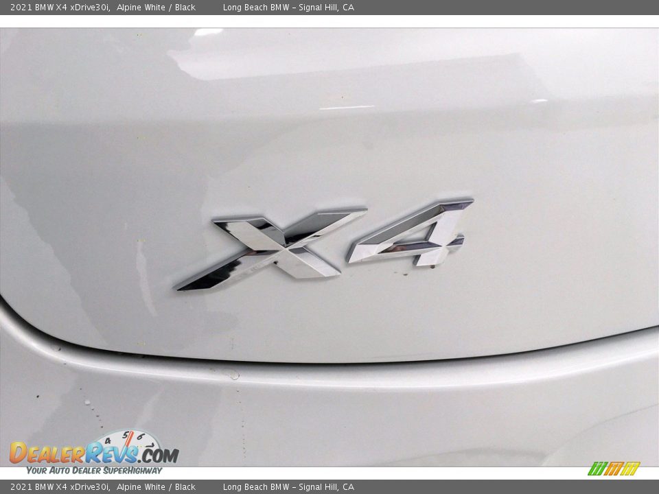 2021 BMW X4 xDrive30i Alpine White / Black Photo #16