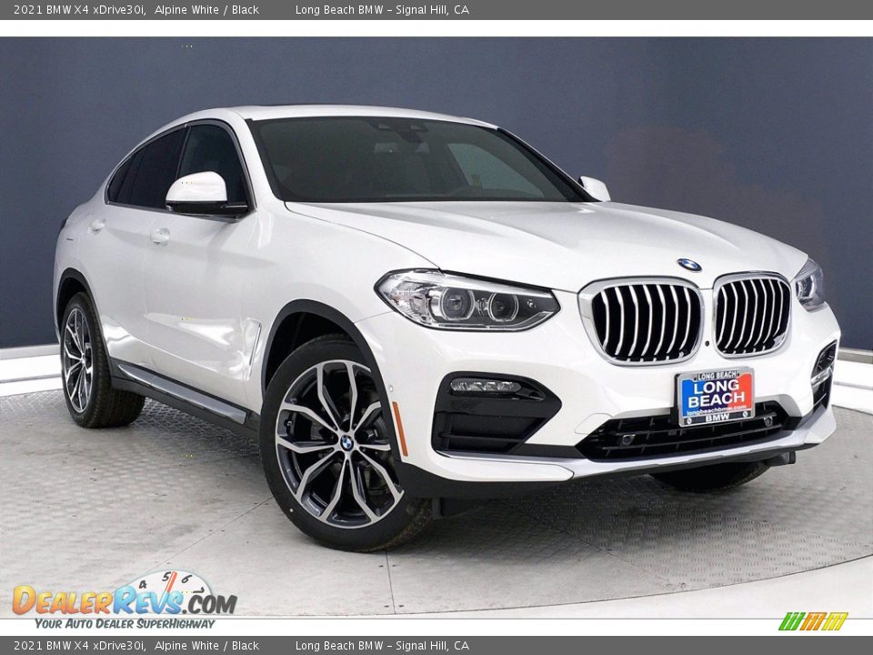 2021 BMW X4 xDrive30i Alpine White / Black Photo #19