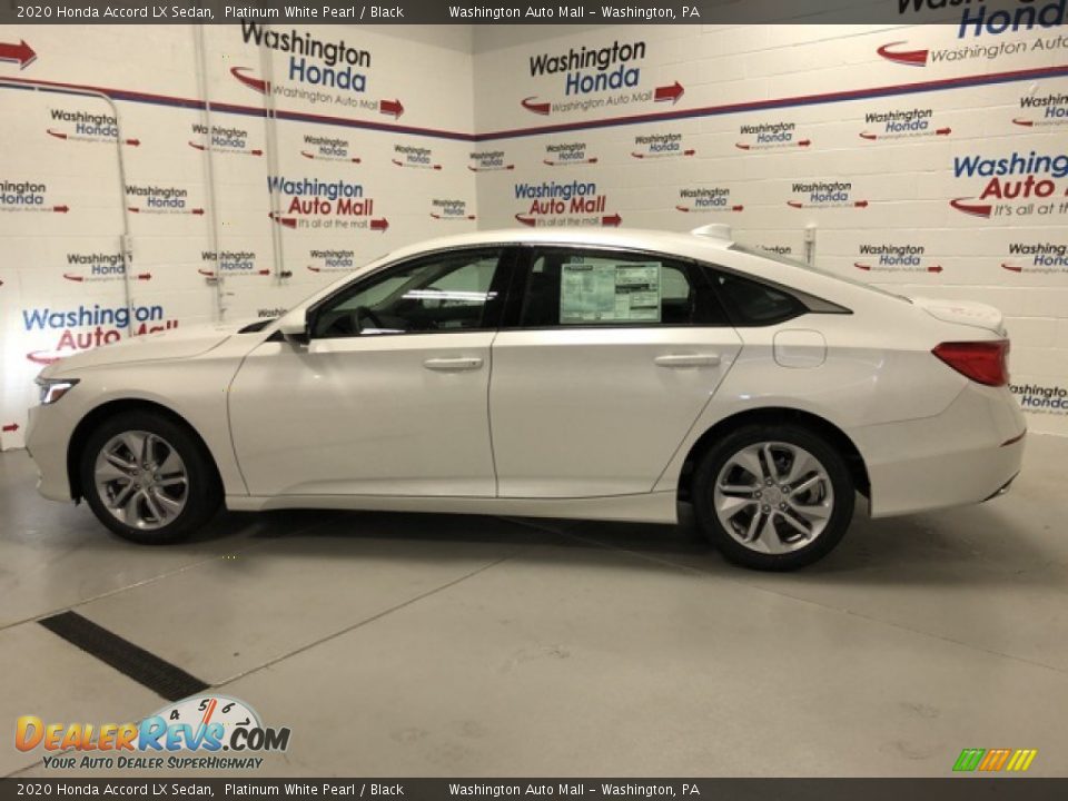 2020 Honda Accord LX Sedan Platinum White Pearl / Black Photo #2