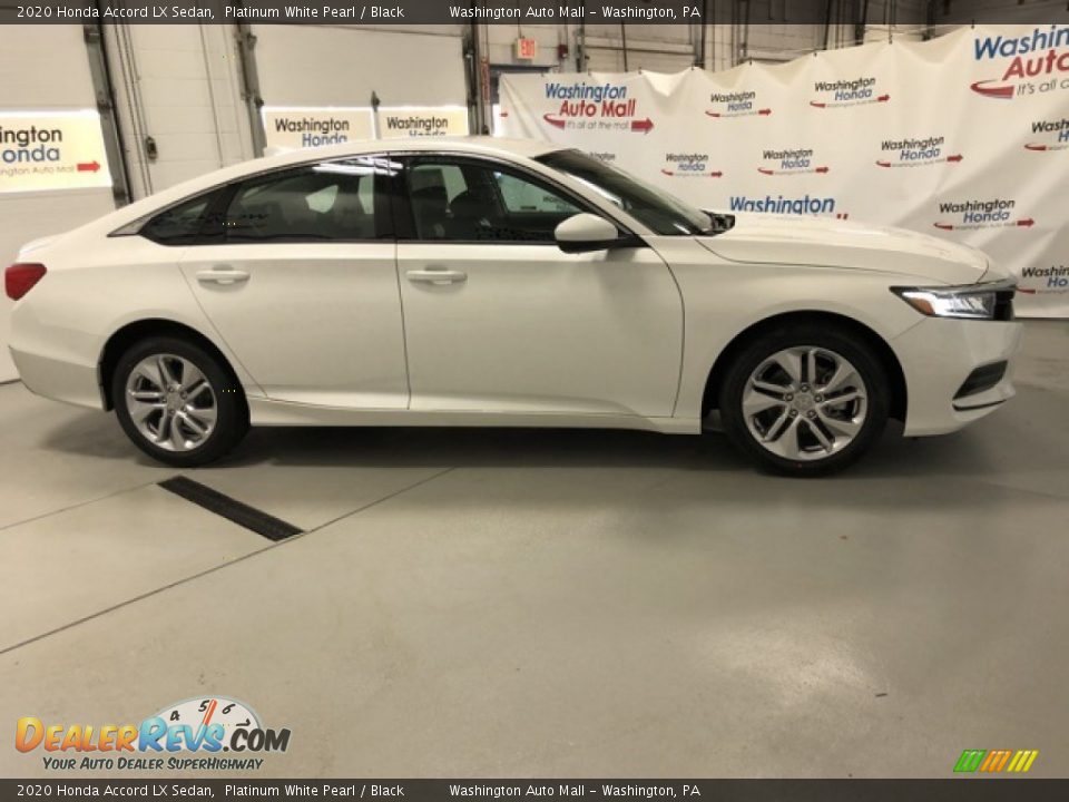 2020 Honda Accord LX Sedan Platinum White Pearl / Black Photo #4