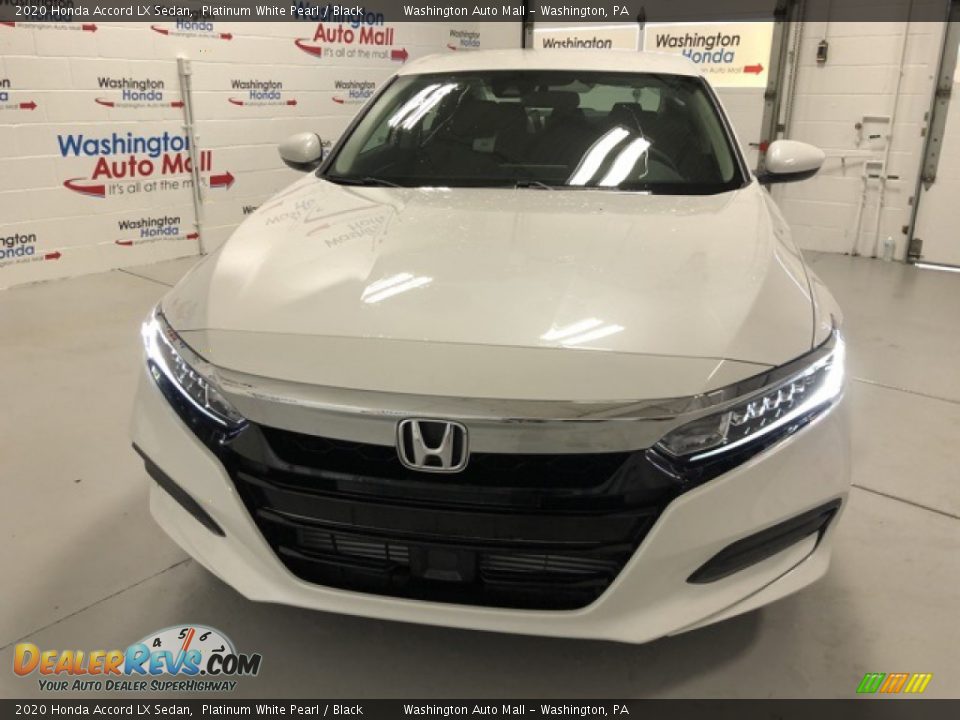 2020 Honda Accord LX Sedan Platinum White Pearl / Black Photo #5