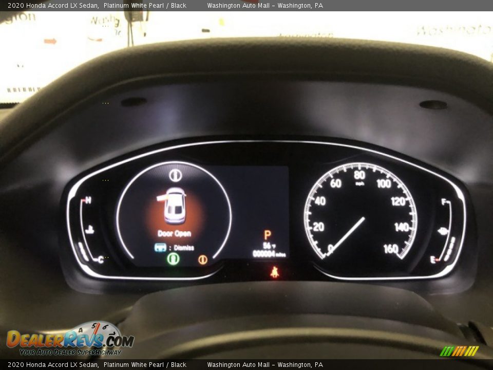 2020 Honda Accord LX Sedan Platinum White Pearl / Black Photo #15
