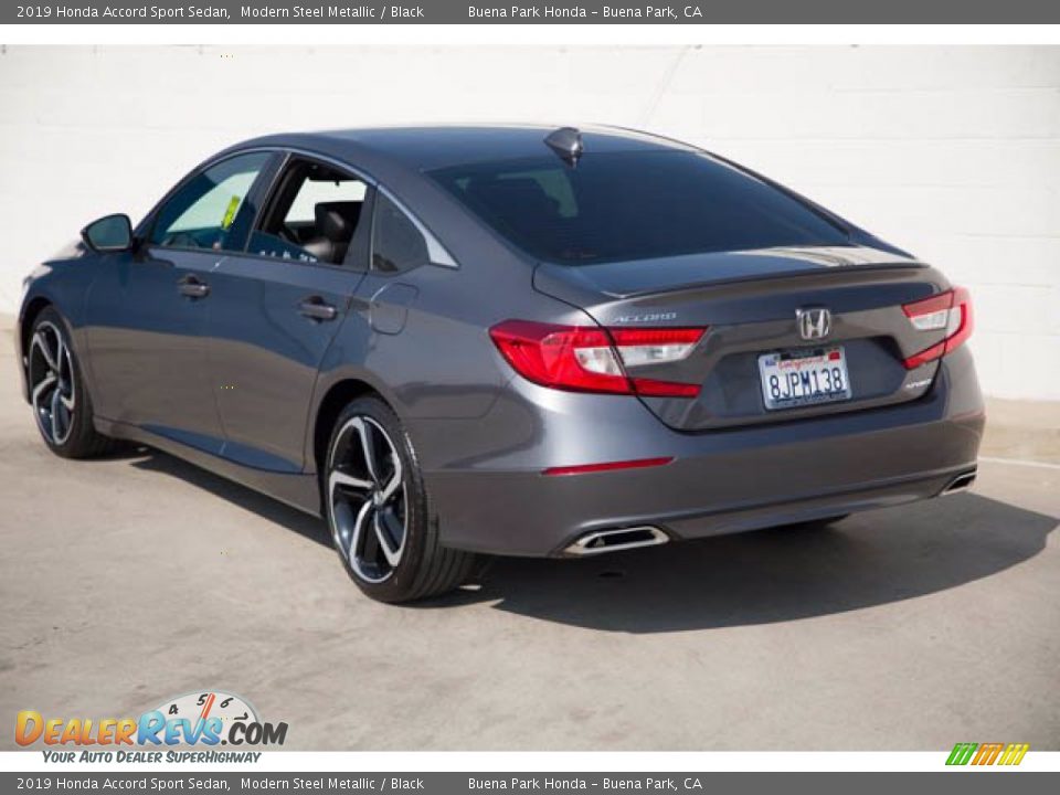 2019 Honda Accord Sport Sedan Modern Steel Metallic / Black Photo #2