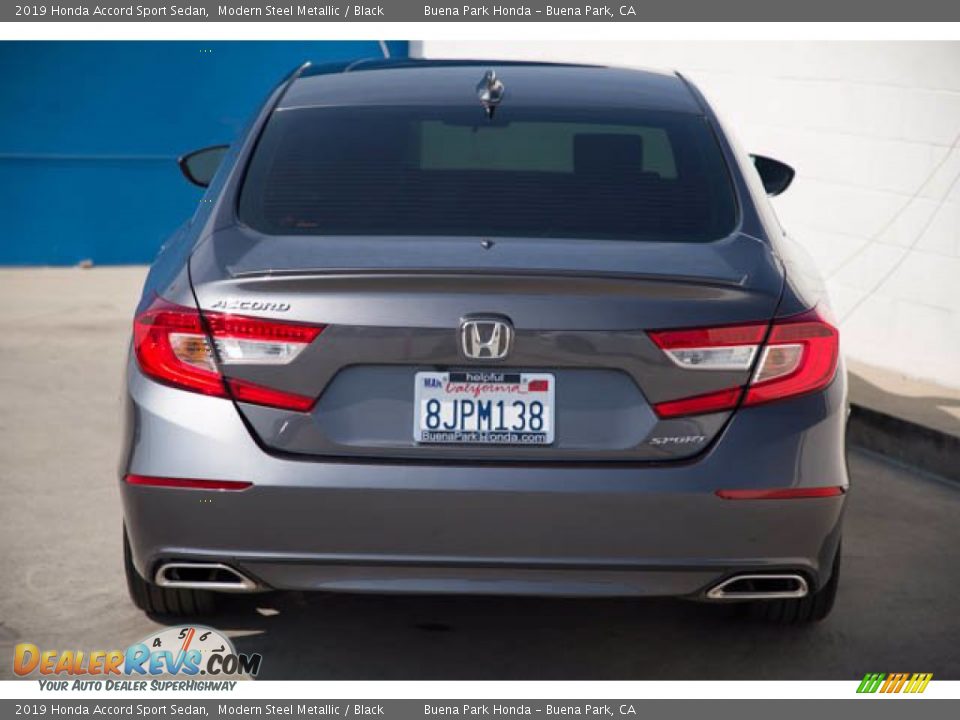 2019 Honda Accord Sport Sedan Modern Steel Metallic / Black Photo #9