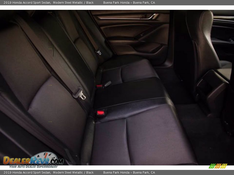 2019 Honda Accord Sport Sedan Modern Steel Metallic / Black Photo #20